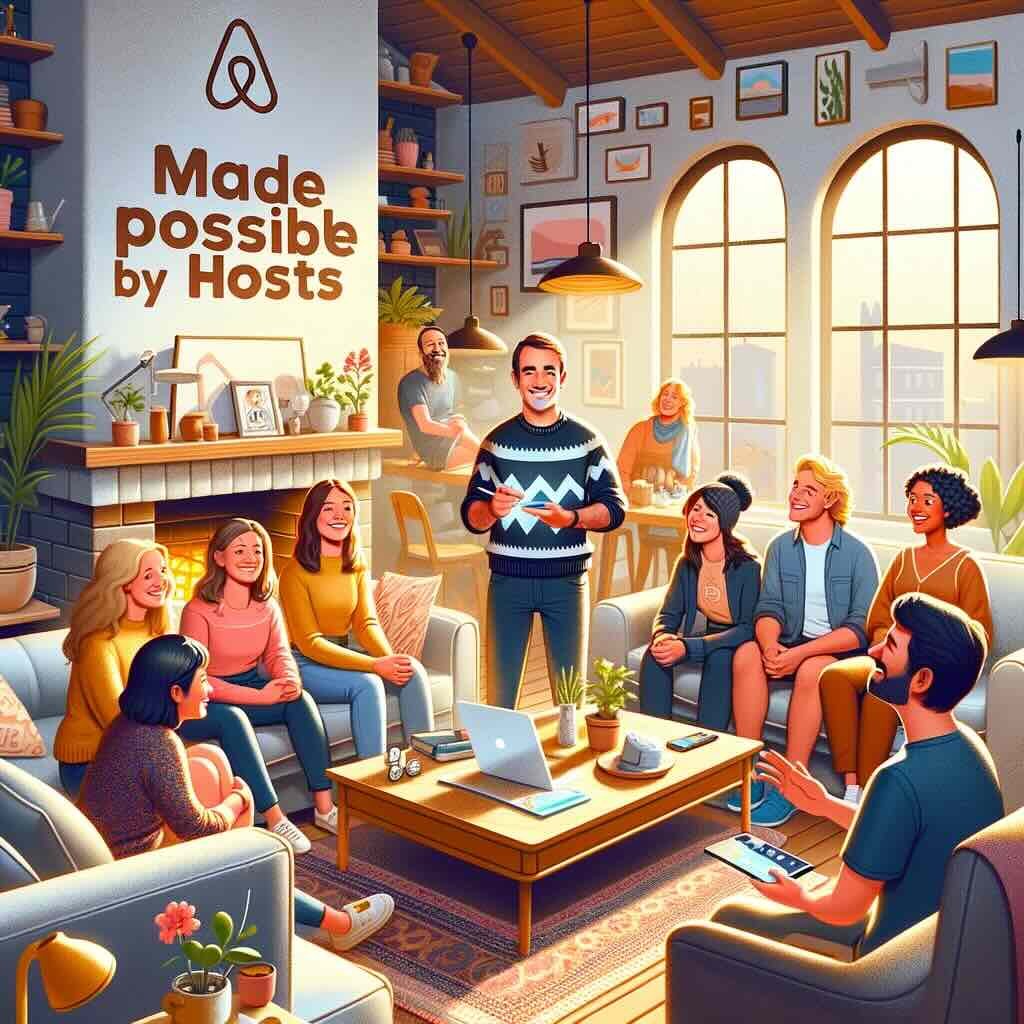 Airbnbs _Made Possible by Hosts_ campaign. 